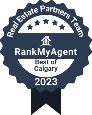 RankMyAgent best of calgary 2023 — Real Estate Partners Team
